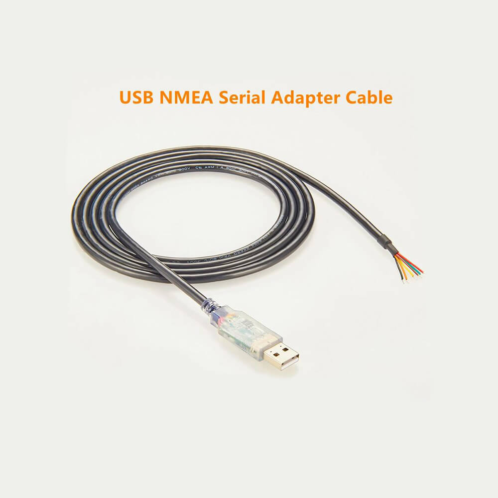 Elecbee USB Nmea Serial Adapter USB 2.0 Type-A Male Single Ended Cable 1M
